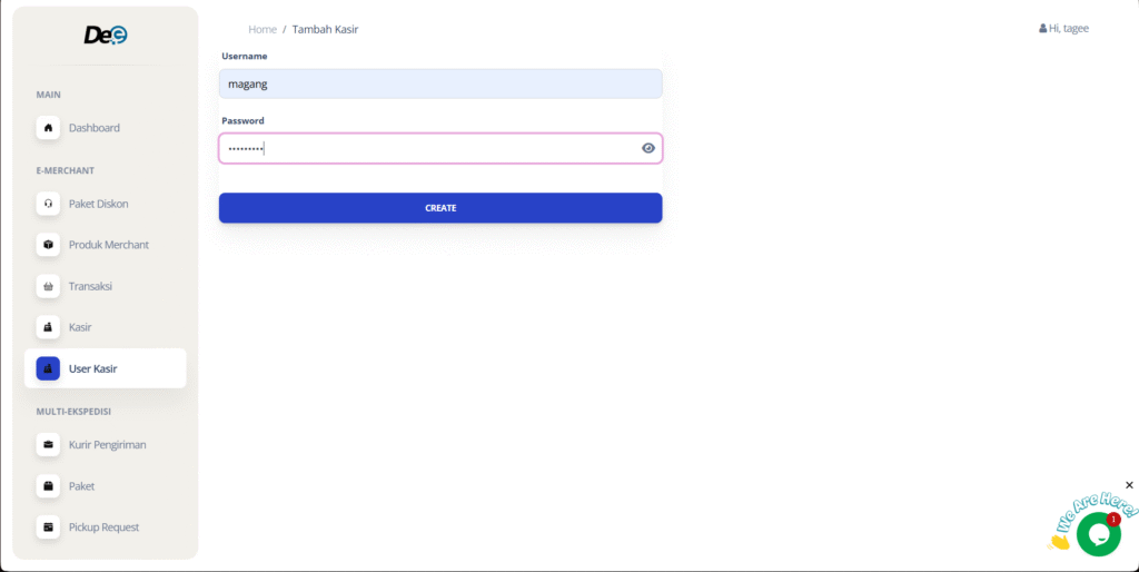 Lengkapi Formulir yang tersedia.