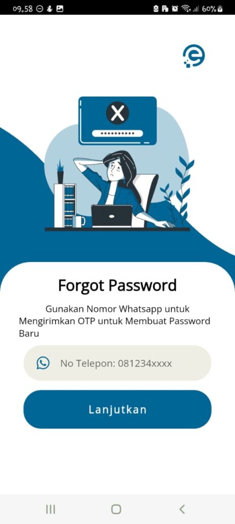 Pergi ke halaman “Profile” lalu klik “Password”.