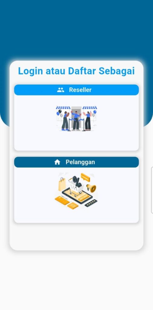 Pilih “Pelanggan”.