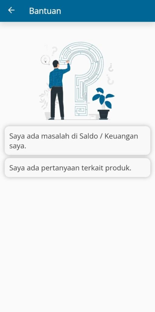 Pilih kendala yang kamu alami.